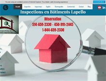 Tablet Screenshot of inspectionlapello.com